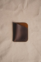 Black Minimalist Leather Cardholder