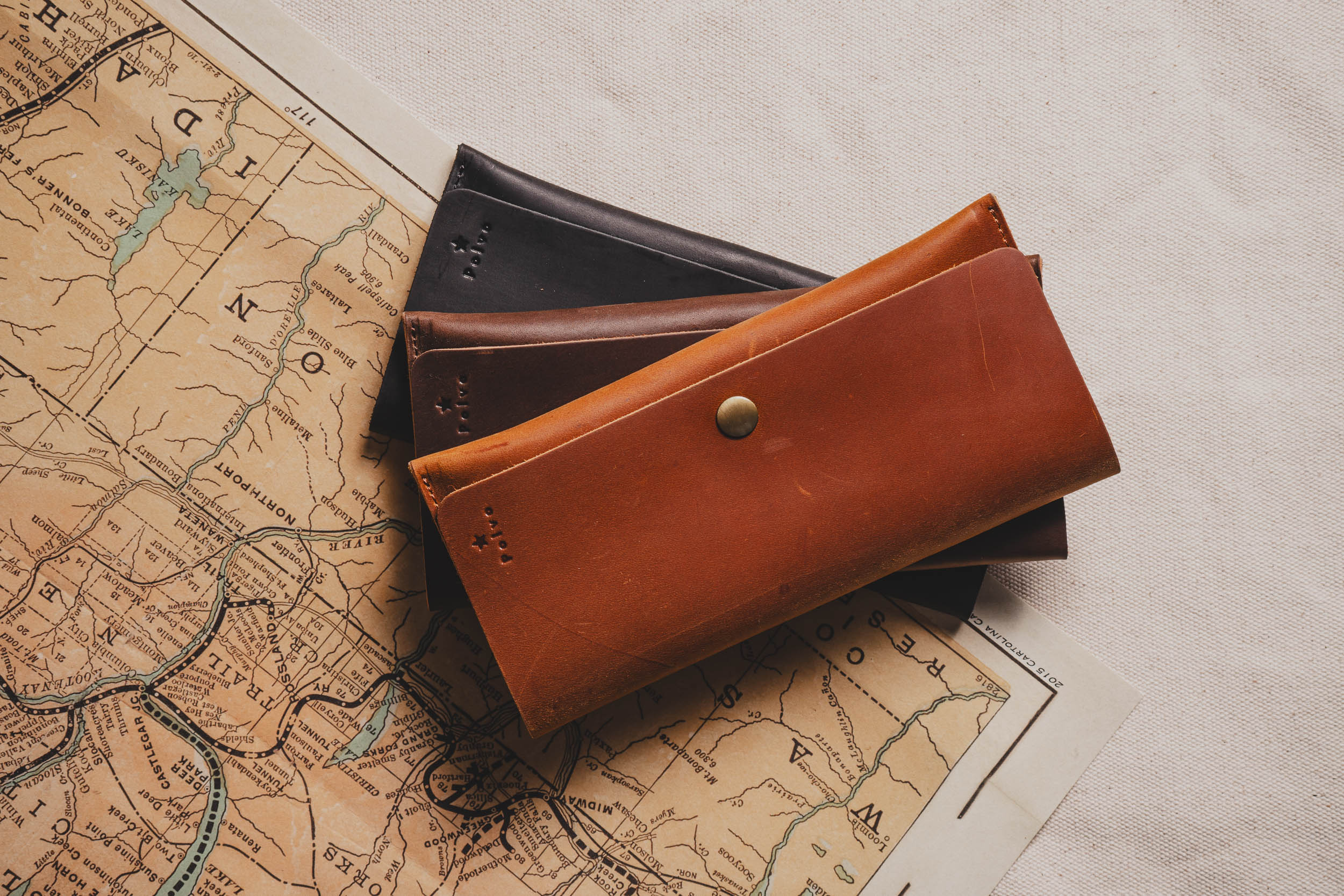 Brown Classic Long Wallet