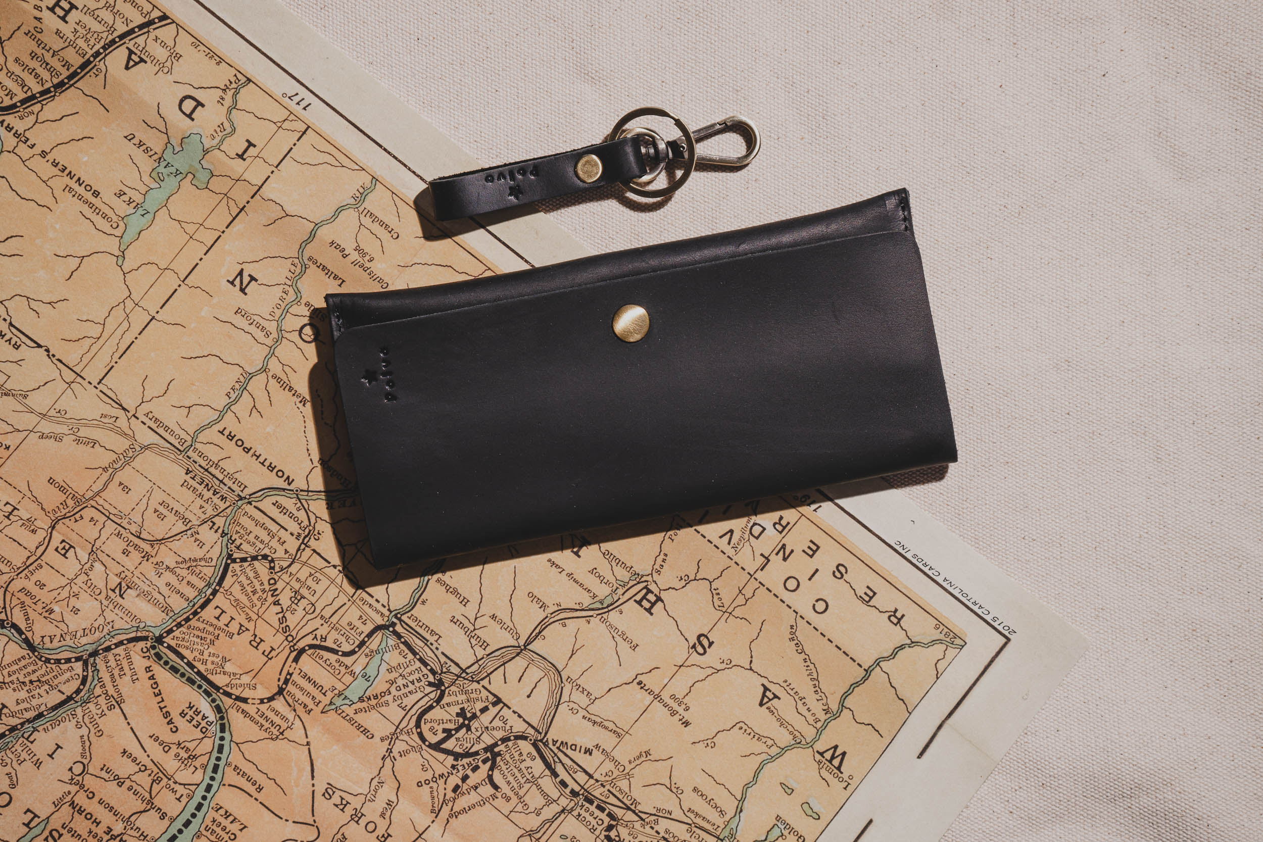 Black Classic Long Wallet