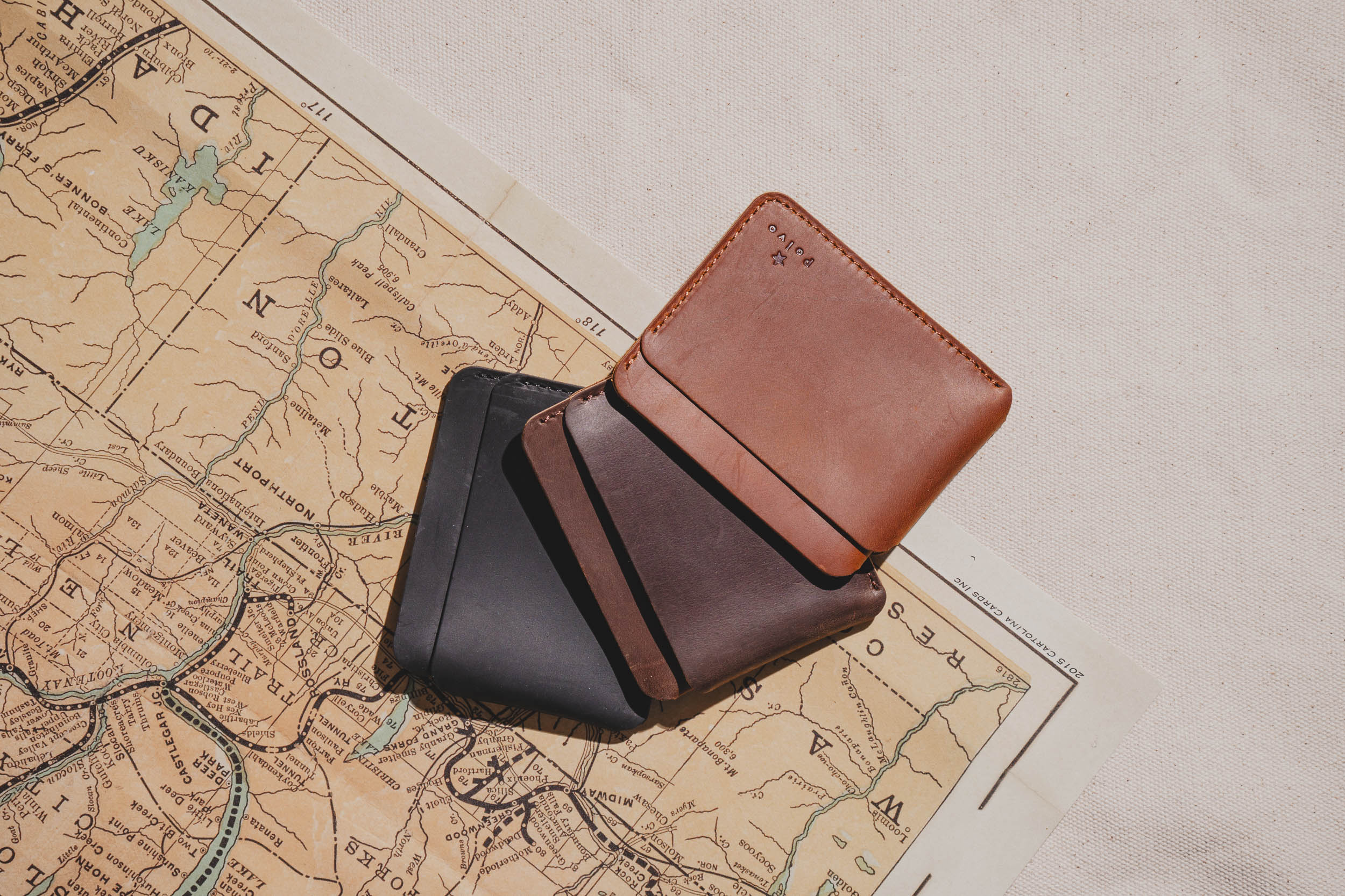 Tan Minimalist Modern Wallet