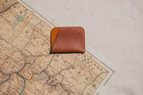 Tan Minimalist Leather Cardholder