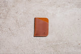 Tan Minimalist Leather Cardholder